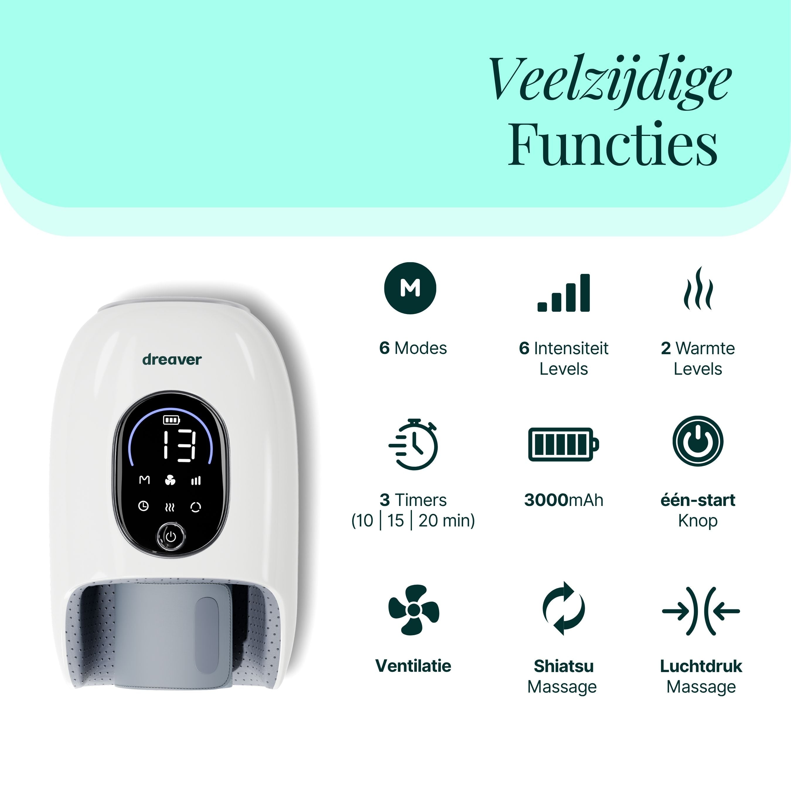 Dreaver Hand Massager Pro